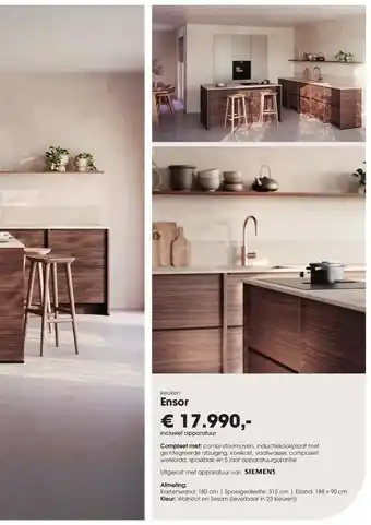 Superkeukens keuken Ensor aanbieding