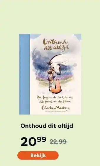 The Read Shop Onthoud dit altijd aanbieding