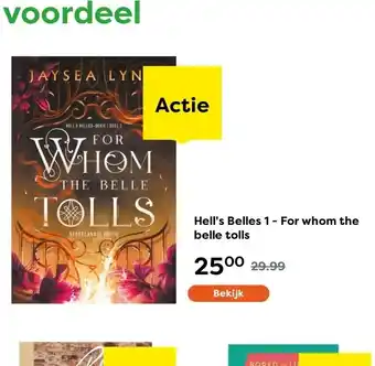 The Read Shop Hell's Belles 1 - For whom the belle tolls aanbieding
