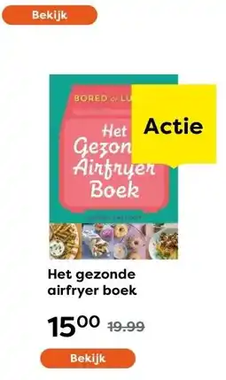 The Read Shop Het gezonde airfryer boek aanbieding