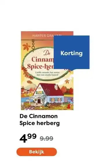 The Read Shop De Cinnamon Spice herberg aanbieding