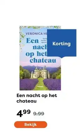 The Read Shop Een nacht op het chateau aanbieding