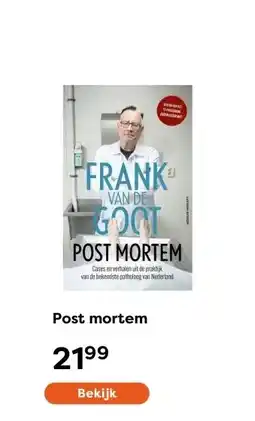 The Read Shop Post mortem aanbieding