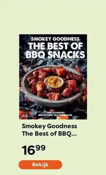 The Read Shop Smokey Goodness The Best of BBQ Snacks aanbieding