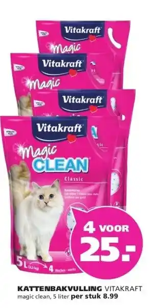 Ranzijn KATTENBAKVULLING VITAKRAFT aanbieding