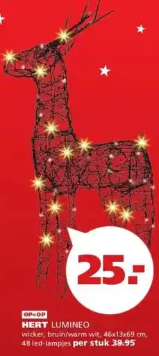 Ranzijn HERT LUMINEO aanbieding