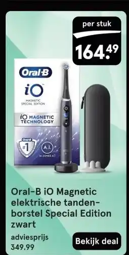 Etos Oral-B IO Magnetic elektrische tanden-borstel Special Edition aanbieding