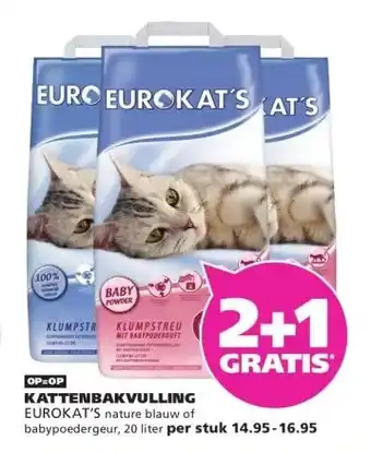 Ranzijn KATTENBAKVULLING EUROKAT'S aanbieding