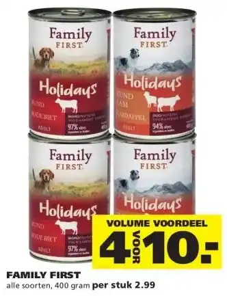 Ranzijn FAMILY FIRST aanbieding