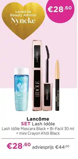 ICI Paris XL Lancôme SET Lash Idôle aanbieding