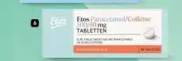 Etos Coffeïne 500/50 mg 50 stuks aanbieding