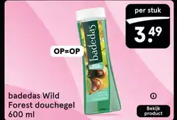Etos badedas Wild Forest douchegel 600 ml aanbieding