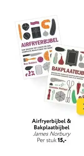 Primera Airfryerbijbel & Bakplaatbijbel aanbieding