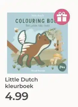 Prenatal Little Dutch kleurboek aanbieding