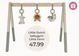 Prenatal Little Dutch babygym Little Farm aanbieding