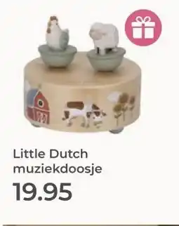 Prenatal Little Dutch muziekdoosje aanbieding
