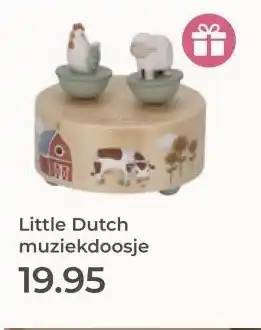 Prenatal Little Dutch muziekdoosje aanbieding