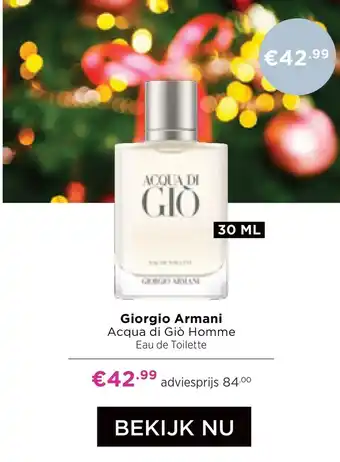 ICI Paris XL Giorgio Armani Acqua di Giò Homme Eau de Toilette aanbieding