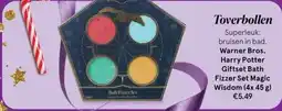 Etos Warner Bros. Harry Potter Giftset Bath Fizzer Set Magic Wisdom (4x 45 g) aanbieding