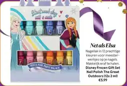 Etos Disney Frozen Gift Set Nail Polish The Great Outdoors (12x2 ml) aanbieding
