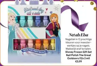 Etos Disney Frozen Gift Set Nail Polish The Great Outdoors (12x2 ml) aanbieding