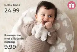 Prenatal Rammelaar met siliconen bijtring aanbieding