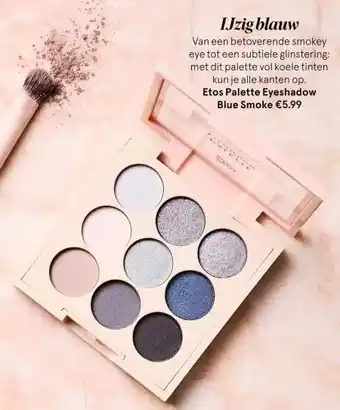 Etos Etos Palette Eyeshadow Blue Smoke aanbieding