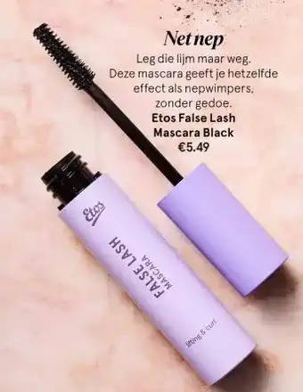 Etos Etos False Lash Mascara Black aanbieding