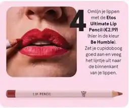 Etos Etos Ultimate Lip Pencil aanbieding