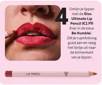 Etos Etos Ultimate Lip Pencil aanbieding