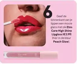 Etos Etos Care High Shine Lipgloss aanbieding