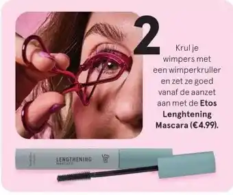 Etos Etos Lenghtening Mascara aanbieding