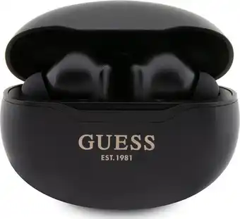 Bol.com Guess True Wireless Universele Bluetooth In-Ear Oordopjes - Zwart aanbieding