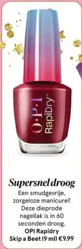 Etos OPI Rapidry Skip a Beet (9 ml) aanbieding