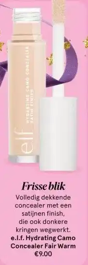 Etos e.l.f. Hydrating Camo Concealer Fair Warm aanbieding