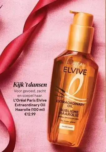 Etos L'Oréal Paris Elvive Extraordinary Oil Haarolie (100 ml) aanbieding