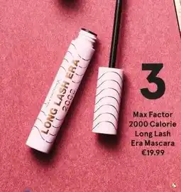 Etos Max Factor 2000 Calorie Long Lash Era Mascara aanbieding