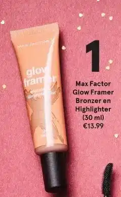 Etos Max Factor Glow Framer Bronzer en Highlighter (30 ml) aanbieding