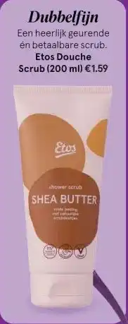 Etos Etos Douche Scrub (200 ml) aanbieding