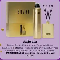 Etos JANZEN Giftset S Home & Body Euphoria (2 stuks) aanbieding