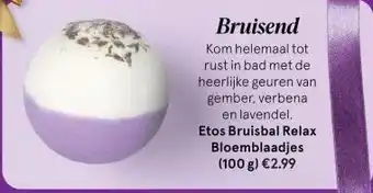 Etos Etos Bruisbal Relax Bloemblaadjes (100 g) aanbieding