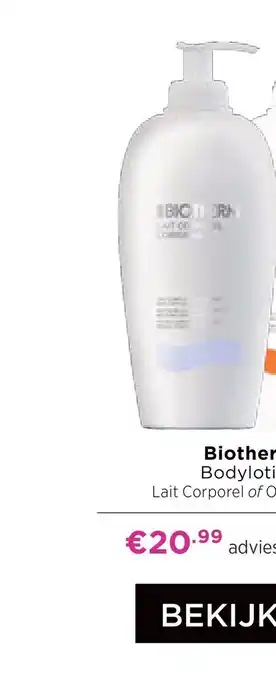 ICI Paris XL Biotherm Bodylotion Lait Corporel aanbieding