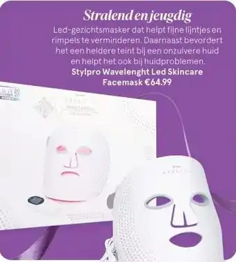 Etos Stylpro Wavelenght Led Skincare Facemask aanbieding