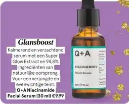 Etos Q+A Niacinamide Facial Serum (30 ml) aanbieding
