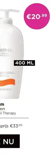 ICI Paris XL Biotherm Bodylotion Oil Therapy aanbieding