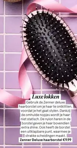 Etos Zenner Deluxe haarborstel aanbieding