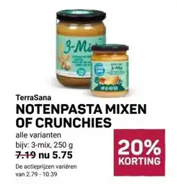 Ekoplaza NOTENPASTA MIXEN OF CRUNCHIES aanbieding