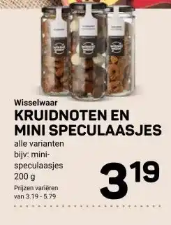 Ekoplaza Wisselwaar KRUIDNOTEN EN MINI SPECULAASJES aanbieding