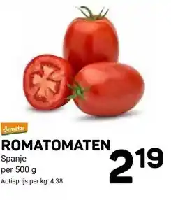 Ekoplaza ROMATOMATEN aanbieding