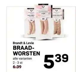 Ekoplaza BRAAD- WORSTEN aanbieding